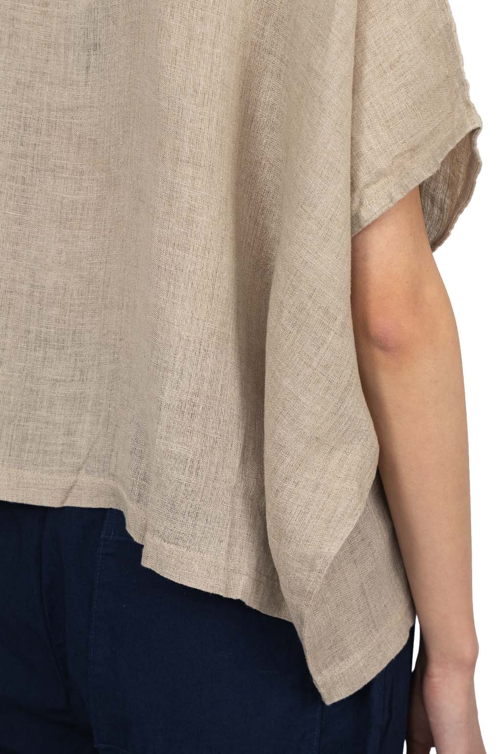 A+koloni - Linen Boil Top - Natural