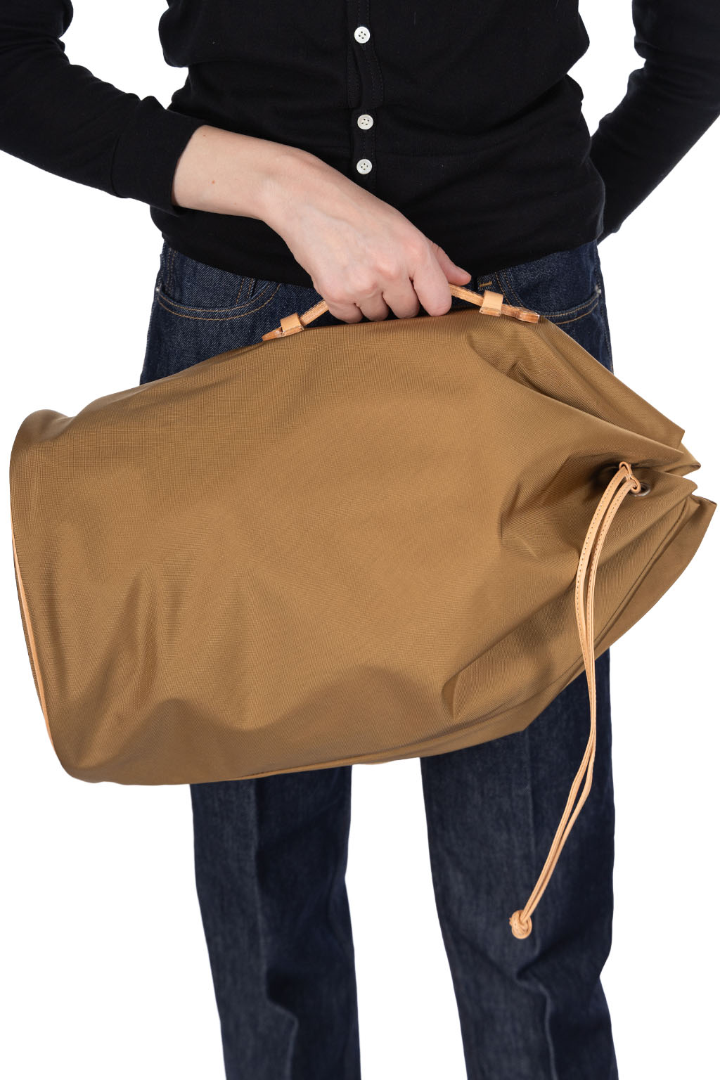 AURALEE - x Aeta - Cordura Nylon Shoulder Bag - Camel