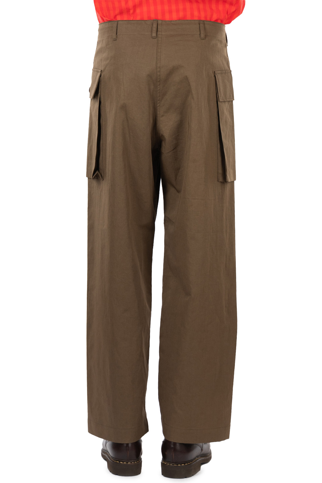 BISOWN - Cotton Linen M43 Trousers - Military Green