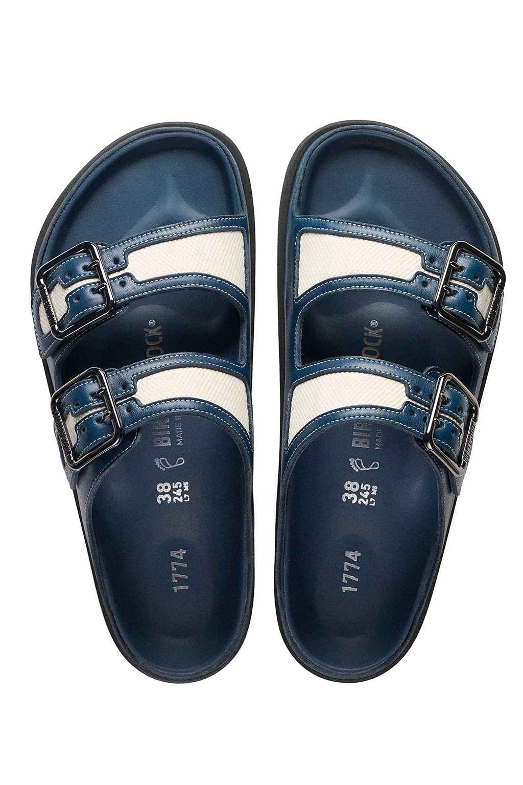 Birkenstock 1774 - 1774 Arizona Canvas - Midnight Navy - Regular