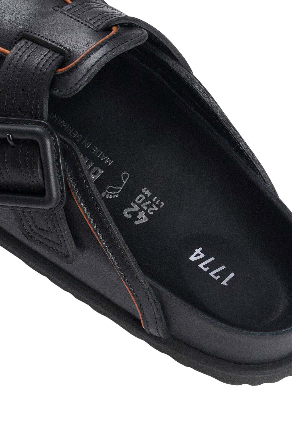 Birkenstock 1774 - 1774 Boston Leather - Black - Regular