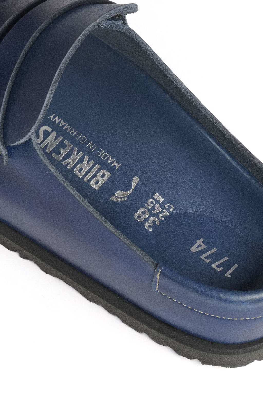 Birkenstock 1774 - 1774 Naples Wrapped - Oiled Leather - Midnight Navy - Regular