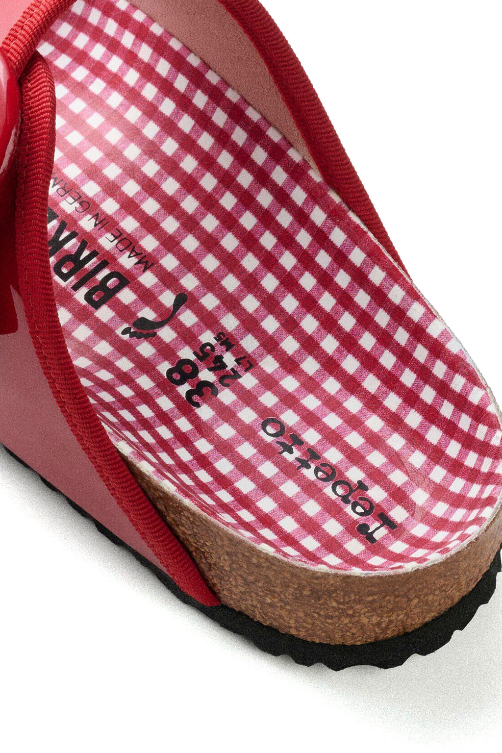 Birkenstock 1774 - x Repetto - Arizona - Patent Leather - Flame Red