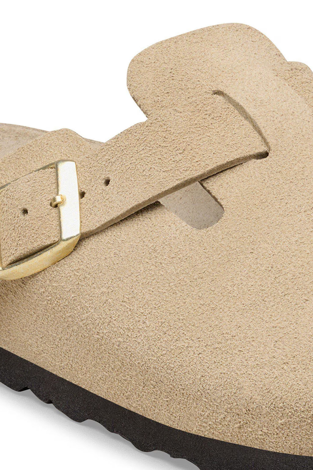 Birkenstock - Boston - Suede Leather - Taupe - Regular