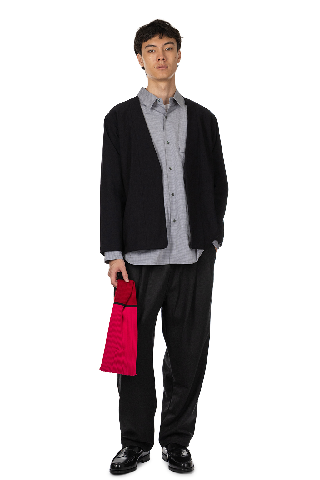 CFCL - Notched Rib Bag - Vivid Pink Multi