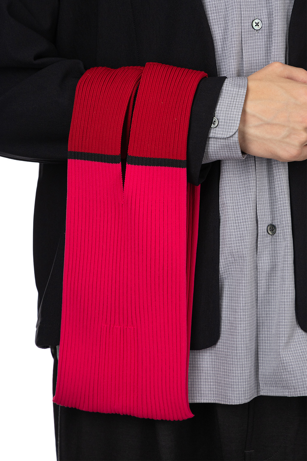 CFCL - Notched Rib Bag - Vivid Pink Multi