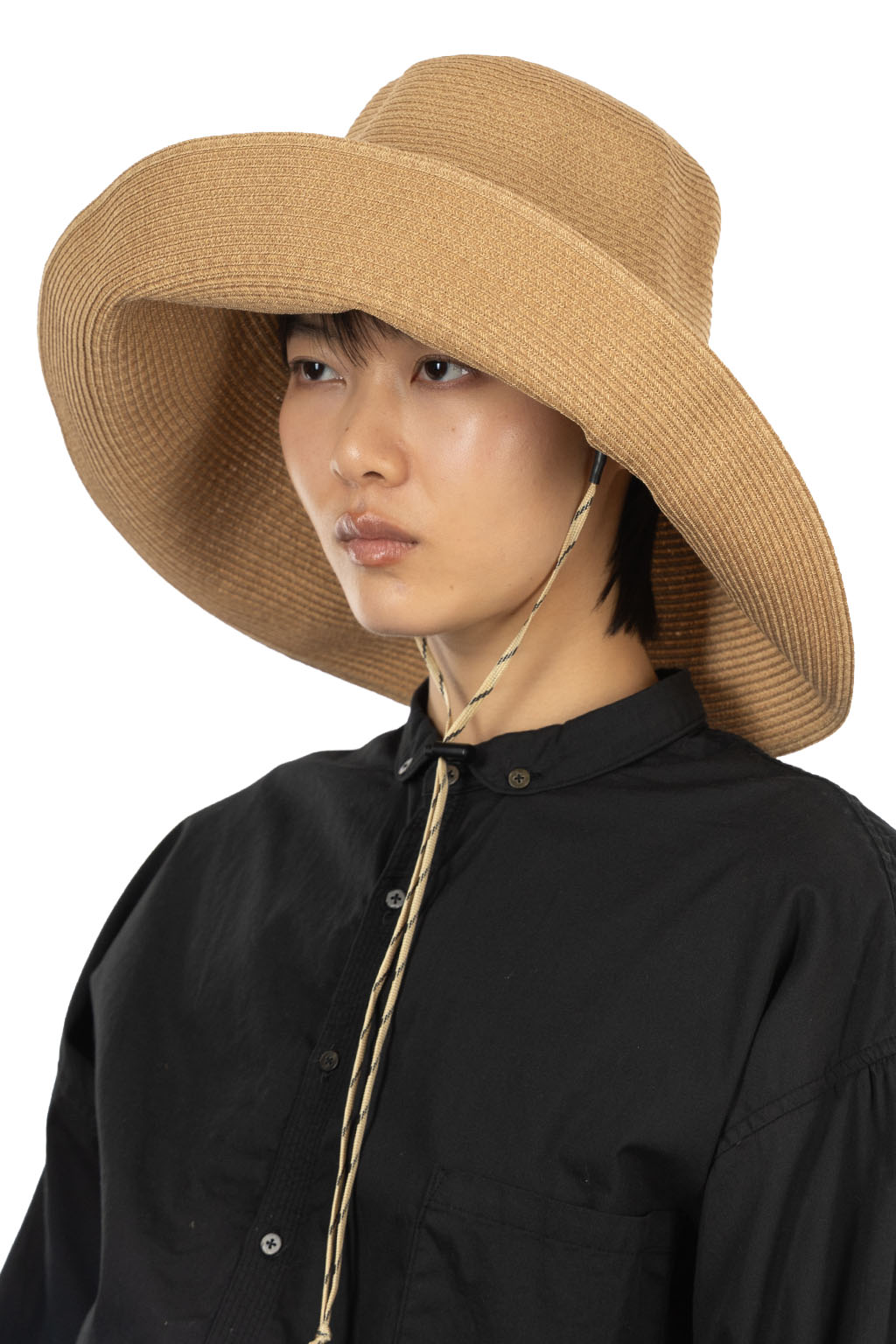 Cableami - Organic Cotton Braid Capeline Wide Brim Hat - 2 Colors