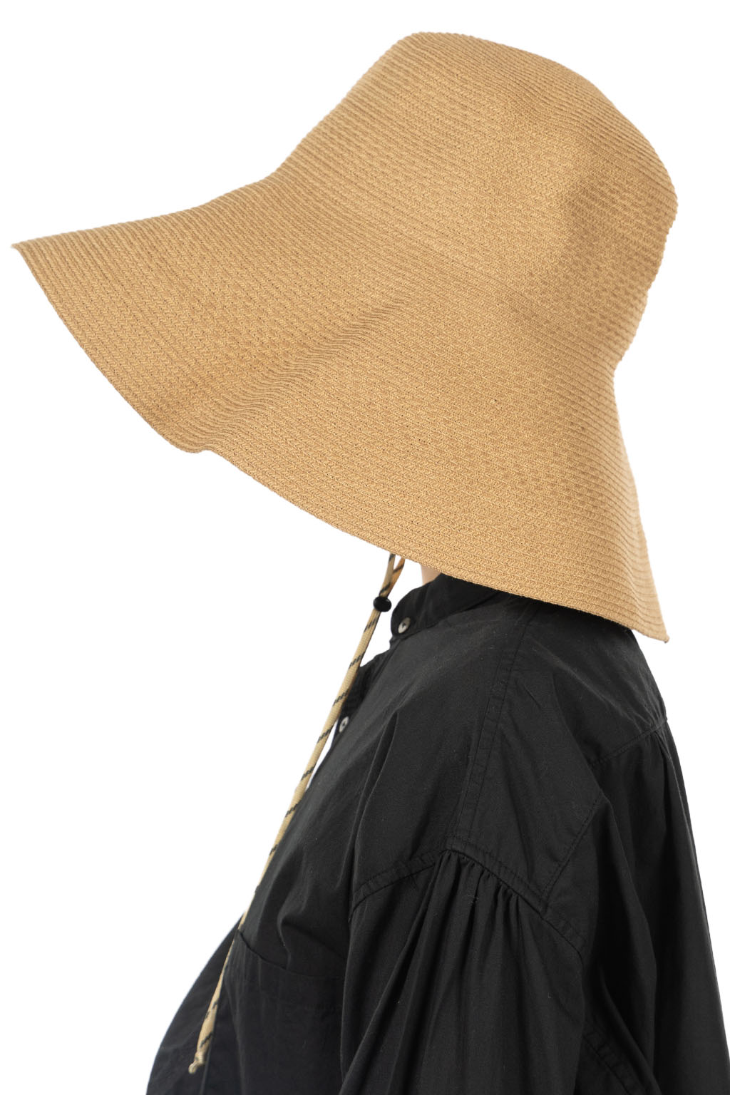 Cableami - Organic Cotton Braid Capeline Wide Brim Hat - 2 Colors