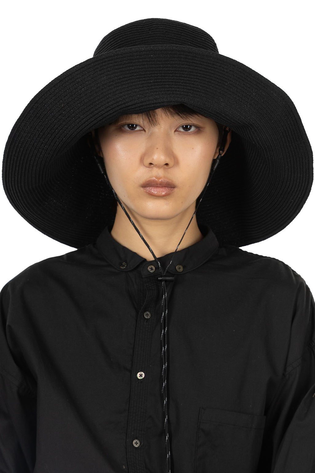 Cableami - Organic Cotton Braid Capeline Wide Brim Hat - 2 Colors