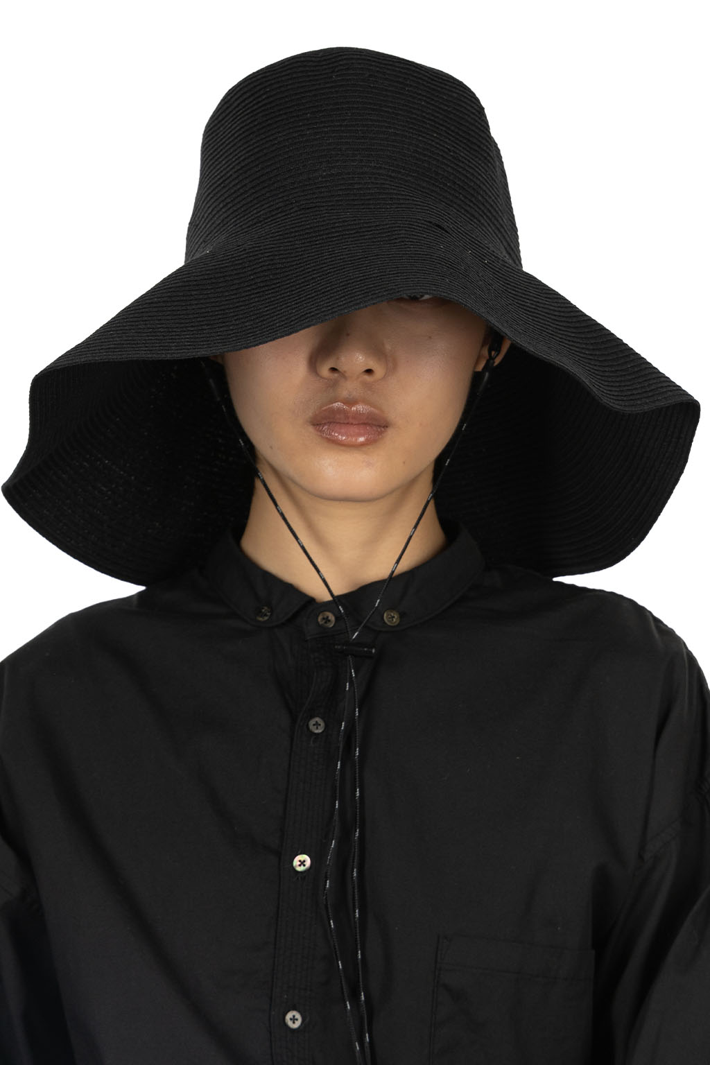Cableami - Organic Cotton Braid Capeline Wide Brim Hat - 2 Colors