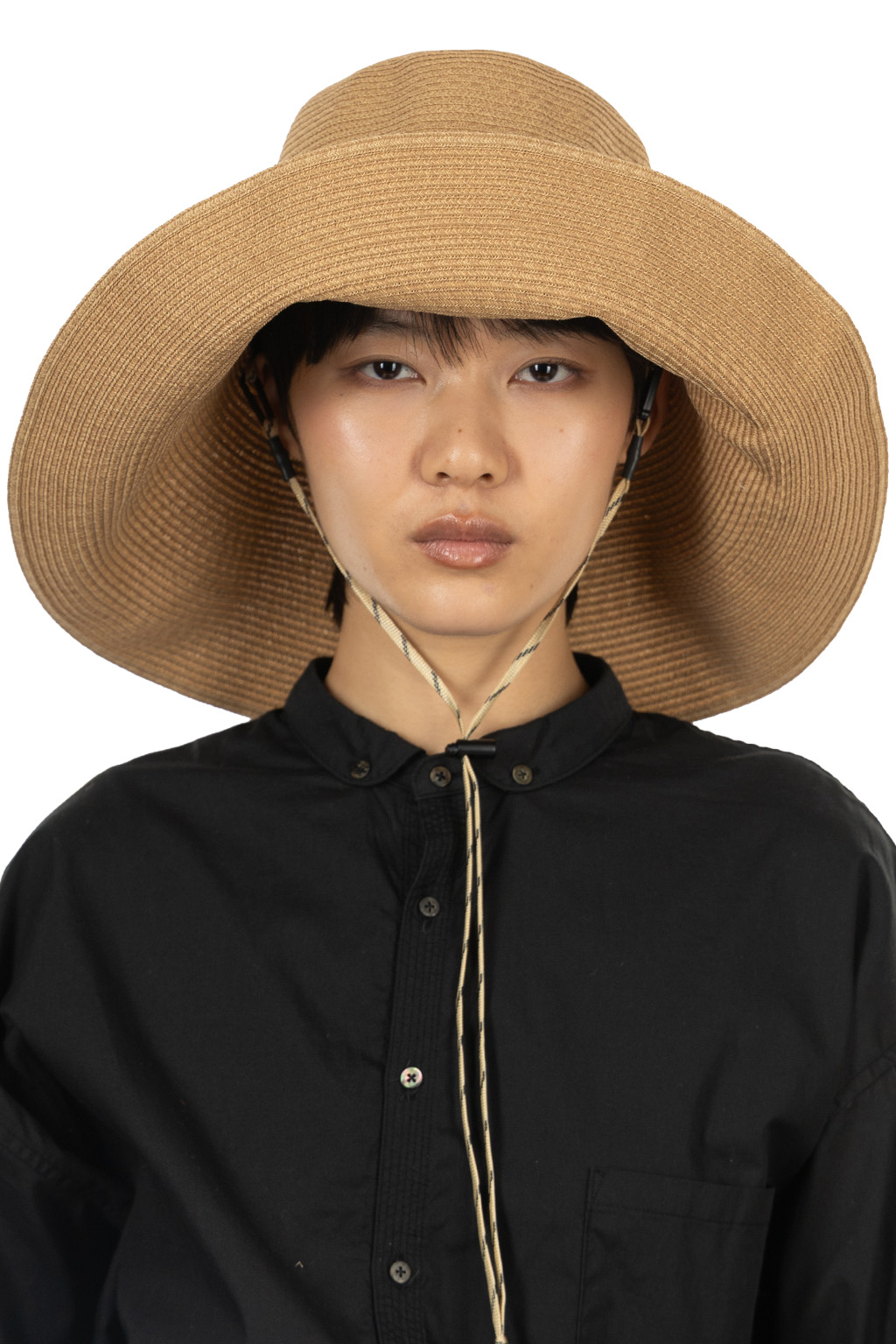 Cableami - Organic Cotton Braid Capeline Wide Brim Hat - 2 Colors