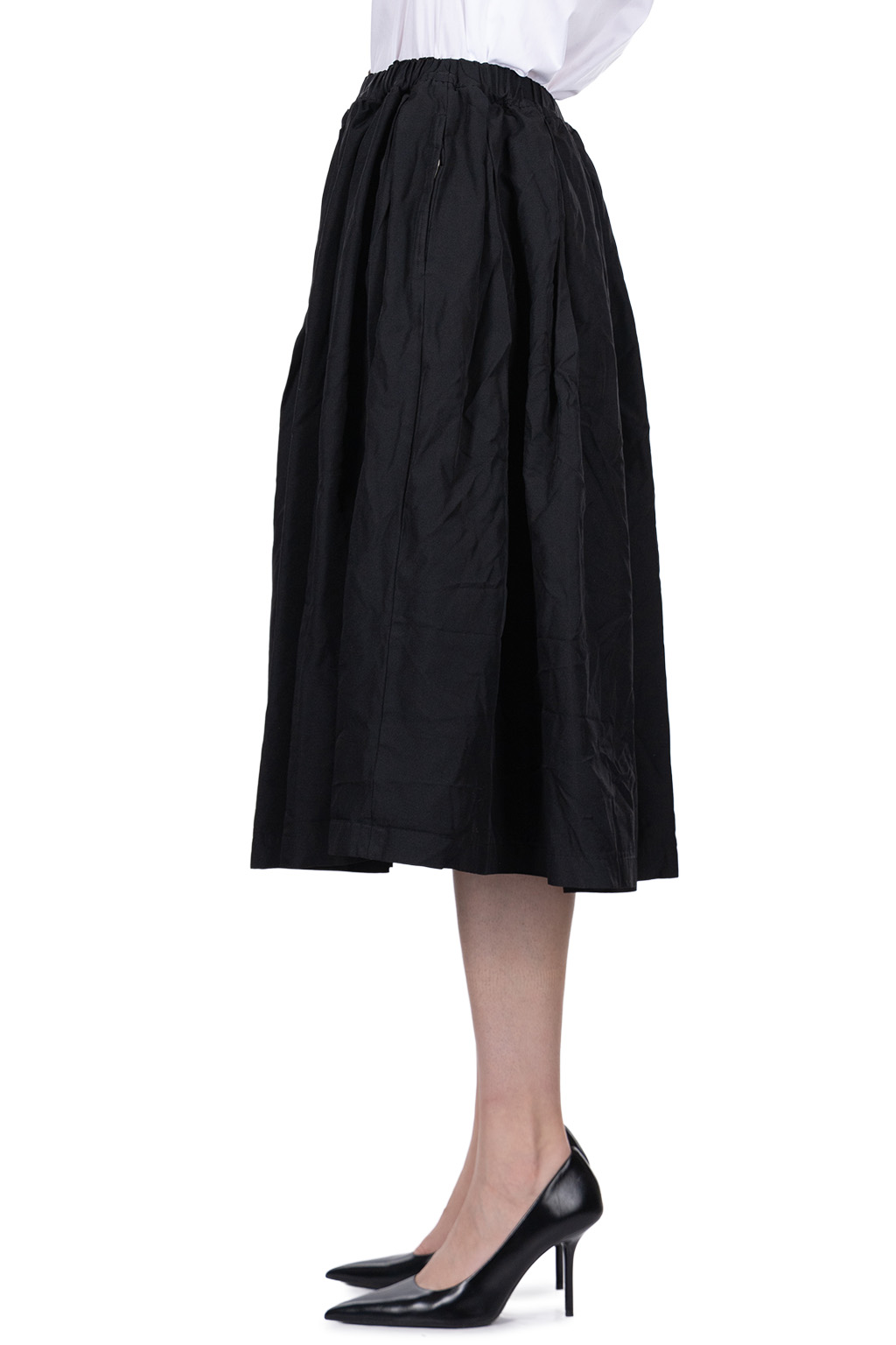 Comme Des Garcons Comme Des Garcons  - Gathered Skirt - Black