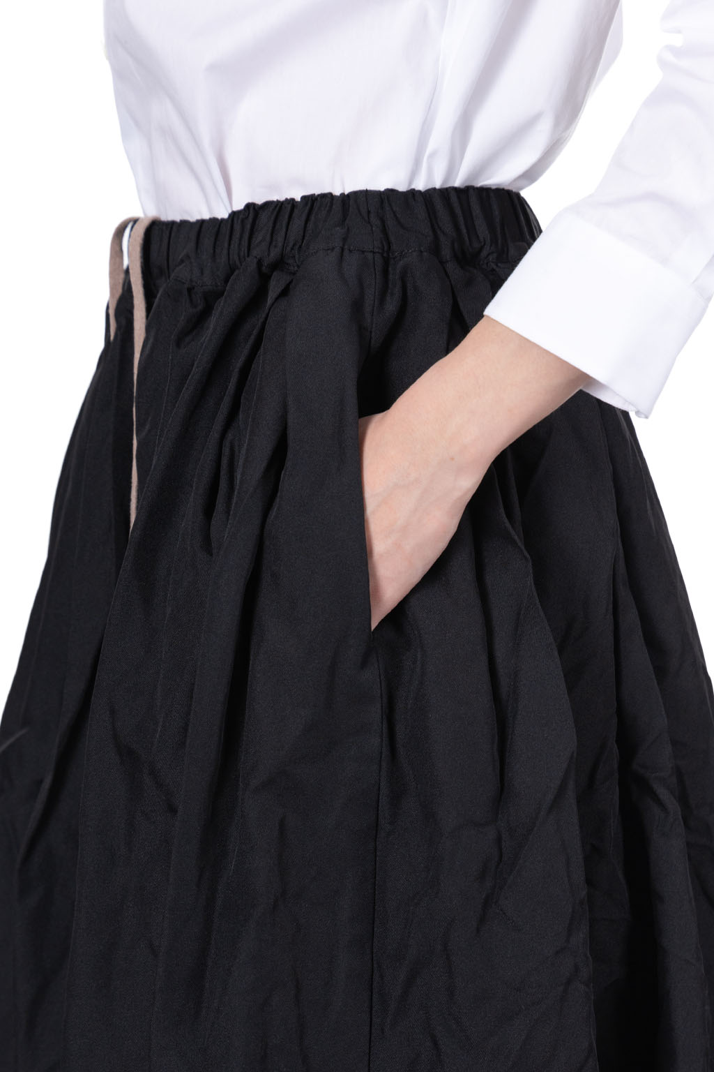 Comme Des Garcons Comme Des Garcons  - Gathered Skirt - Black