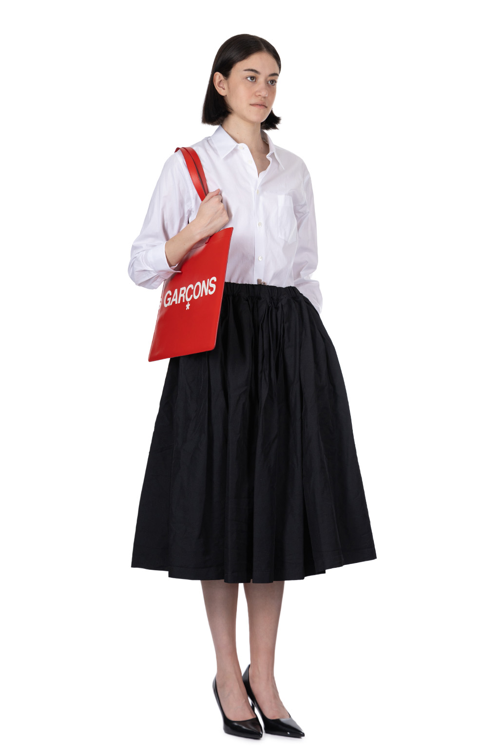 Comme Des Garcons Comme Des Garcons  - Gathered Skirt - Black