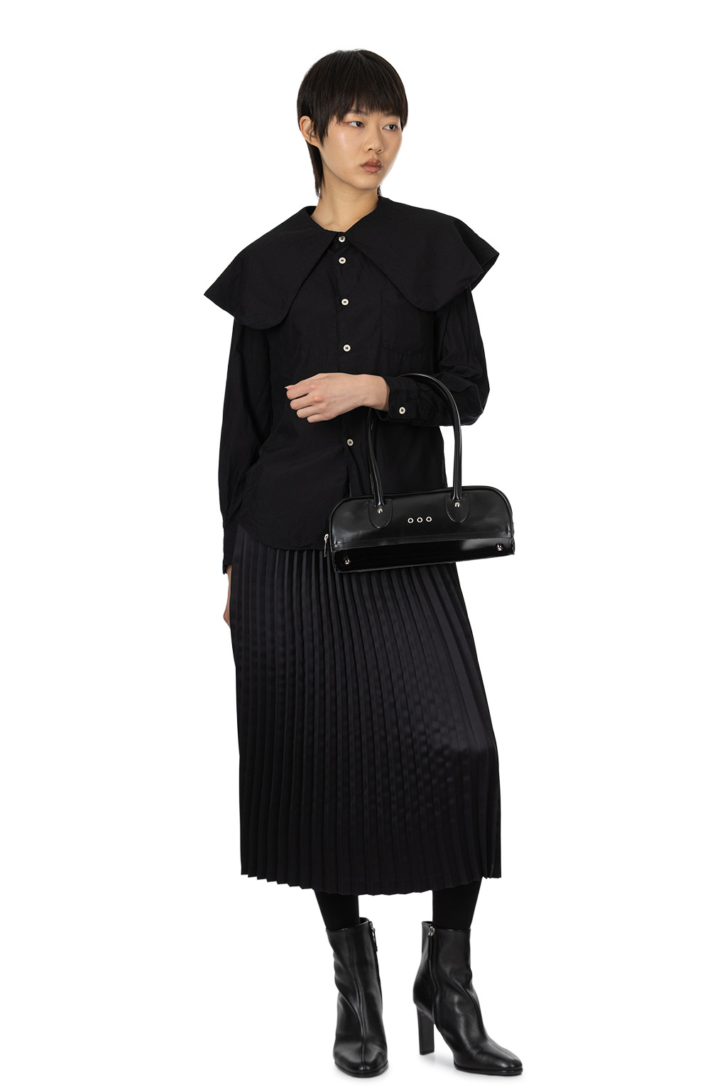 Comme Des Garcons Comme Des Garcons  - Leather Shoulder Bag - Small