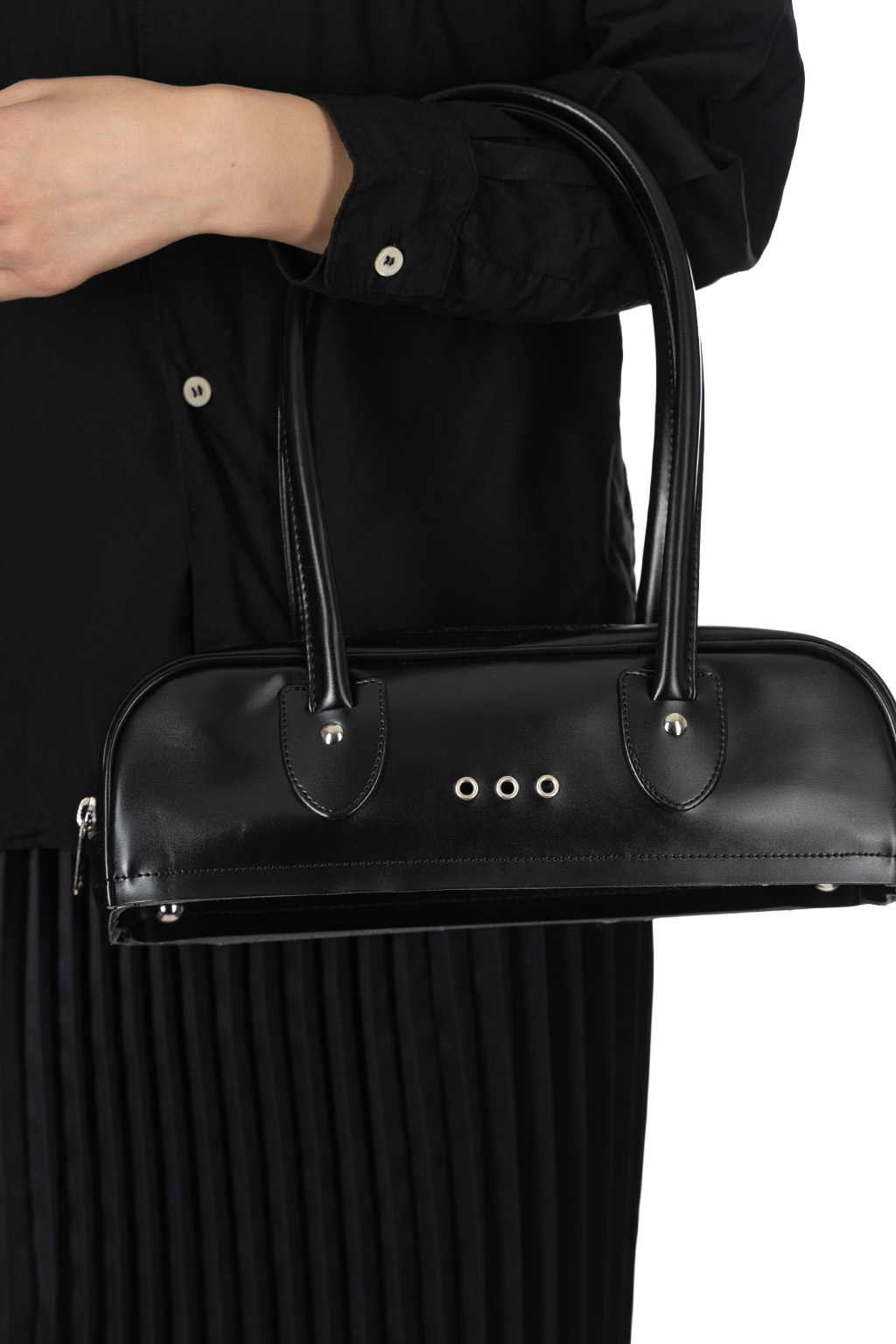 Comme Des Garcons Comme Des Garcons  - Leather Shoulder Bag - Small