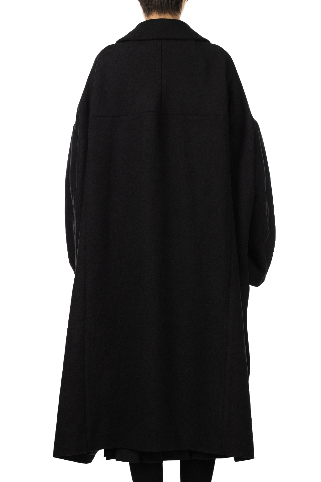 Comme Des Garcons Comme Des Garcons  - Oversized Topcoat - Black