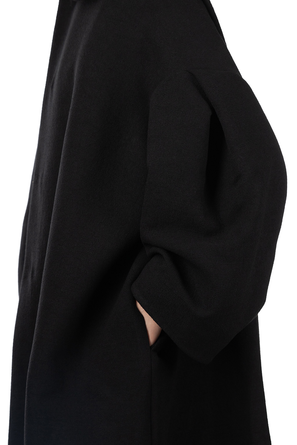 Comme Des Garcons Comme Des Garcons  - Oversized Topcoat - Black