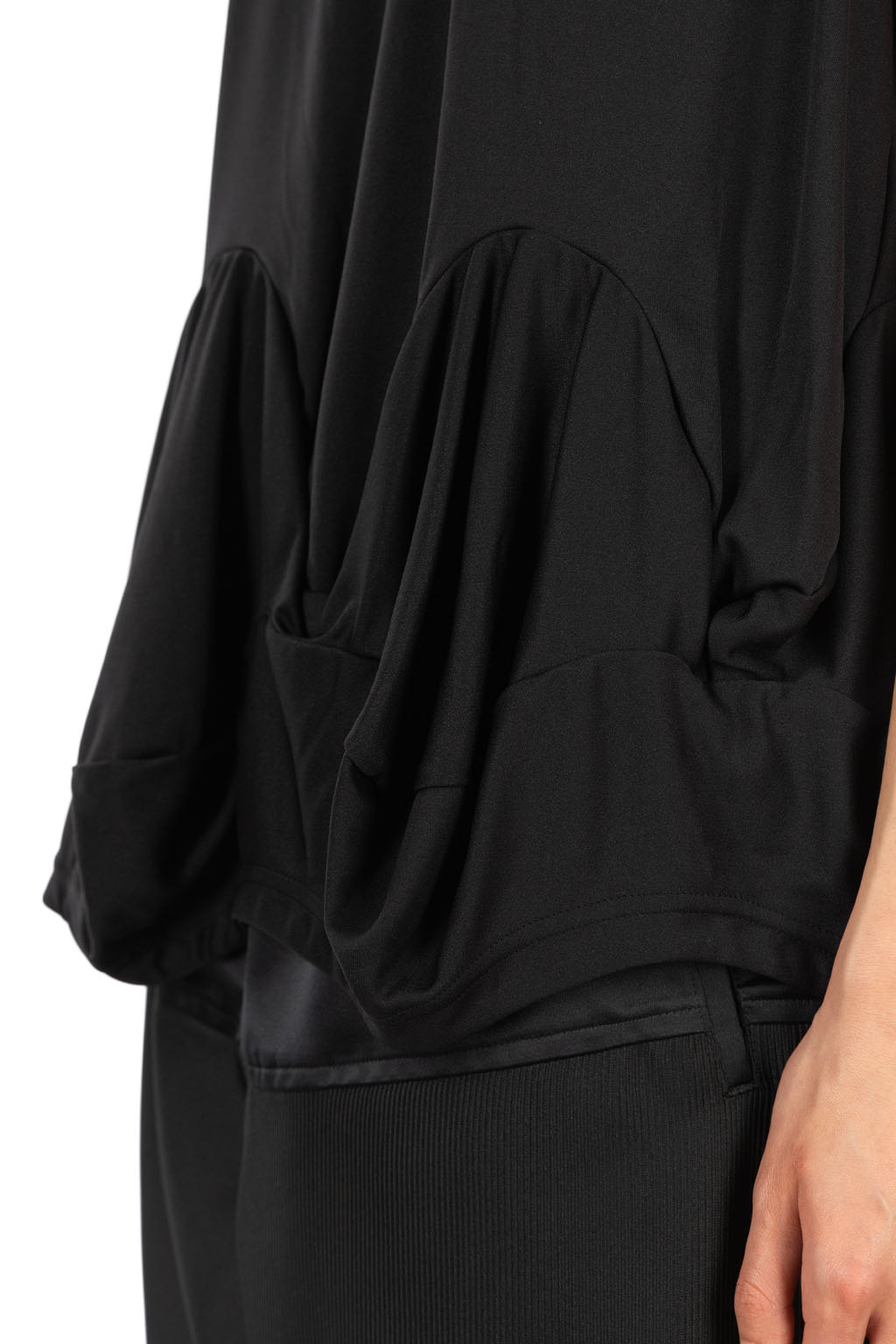 Comme Des Garcons Comme Des Garcons  - Peplum Sleeveless Top - Black
