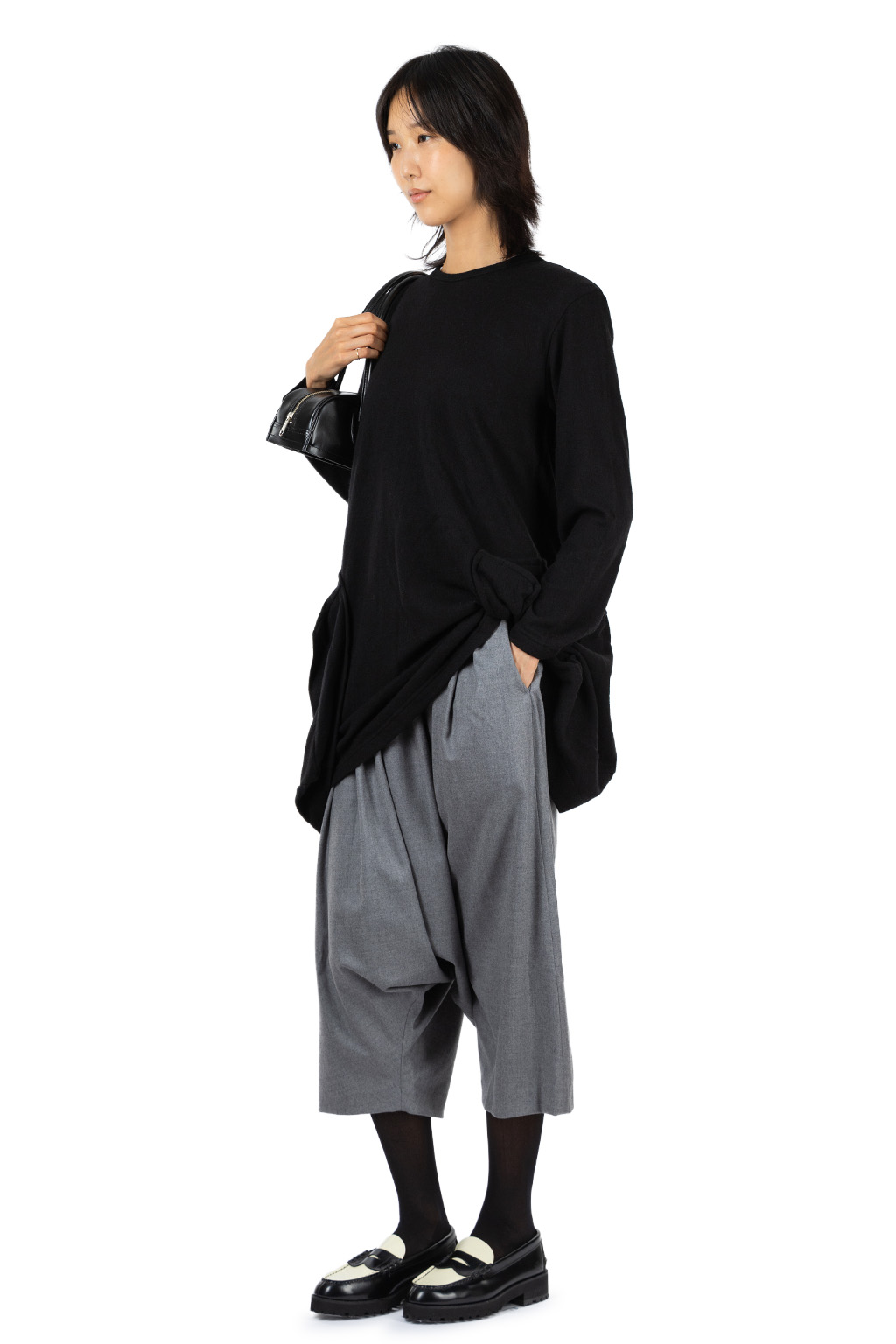 Comme Des Garcons Comme Des Garcons  - Wool Jersey Pullover - Black