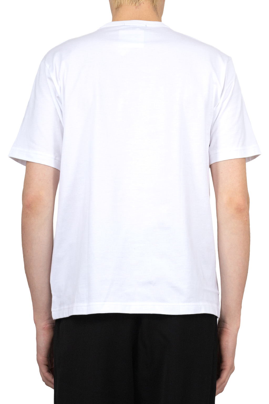 Comme Des Garcons Homme - Cotton Jersey Print Tee - White