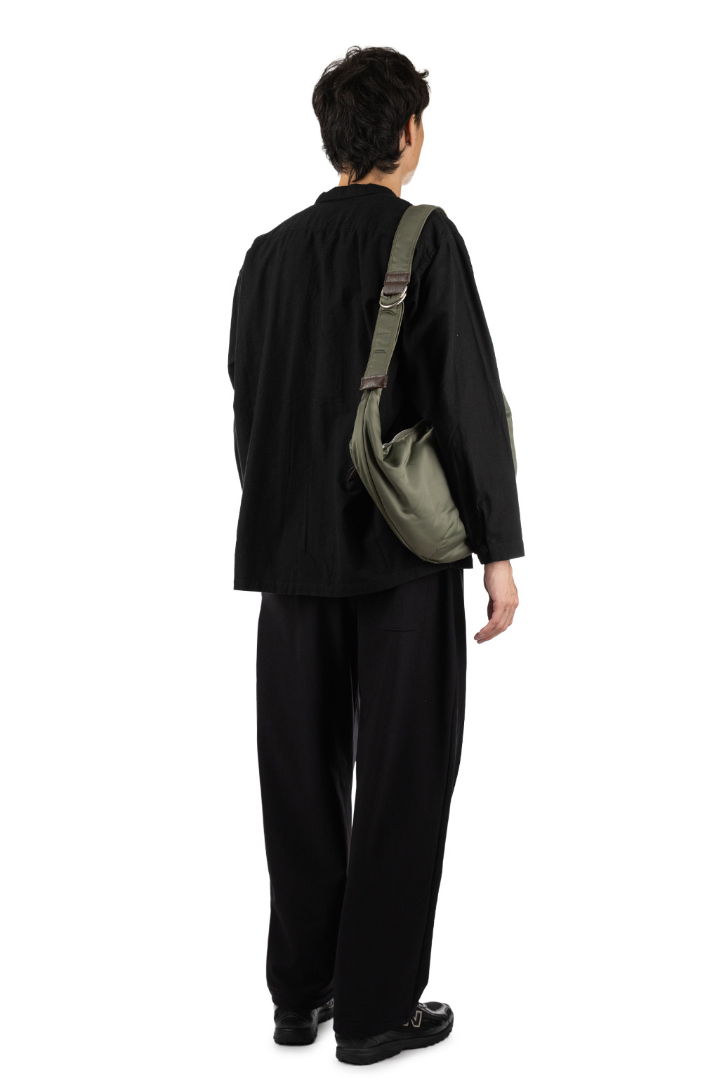 Comme Des Garcons Homme - Cotton Nylon Bag - Khaki