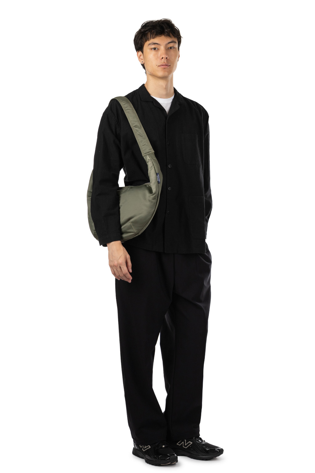 Comme Des Garcons Homme - Cotton Nylon Bag - Khaki