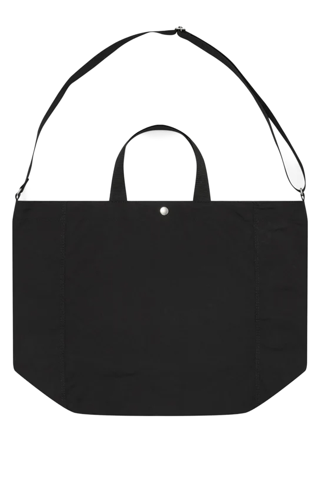 Comme Des Garcons Homme - Cotton Nylon Gros Grain Tote Bag - Black