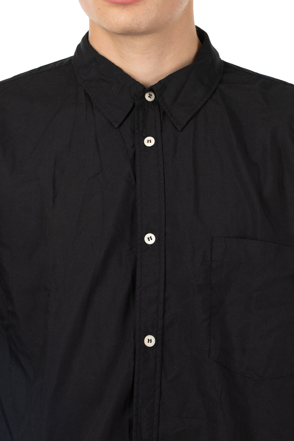 Comme Des Garcons Homme Deux - Black Button Up Shirt - Black