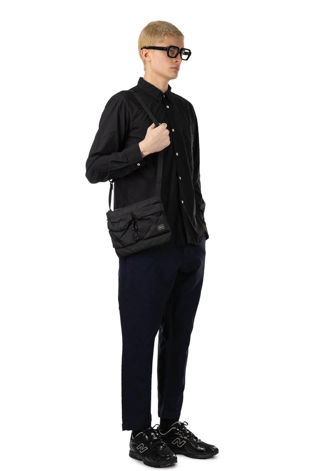 Comme Des Garcons Homme Deux - Black Button Up Shirt - Black