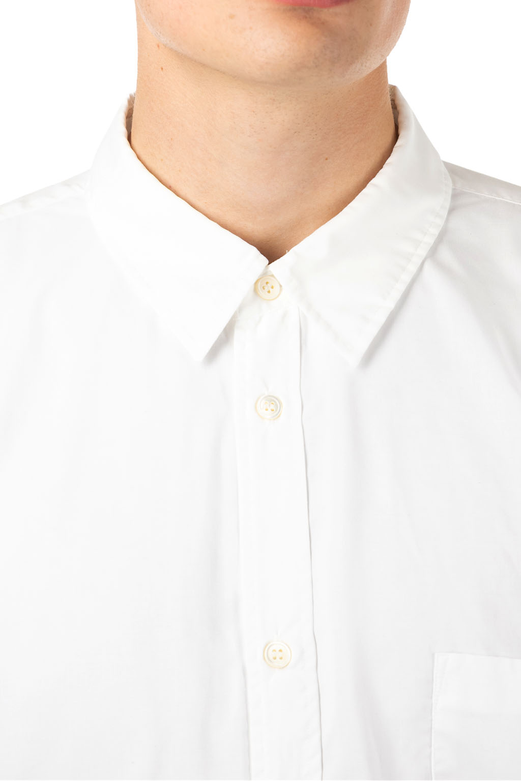 Comme Des Garcons Homme Deux - Black Button Up Shirt - Off White