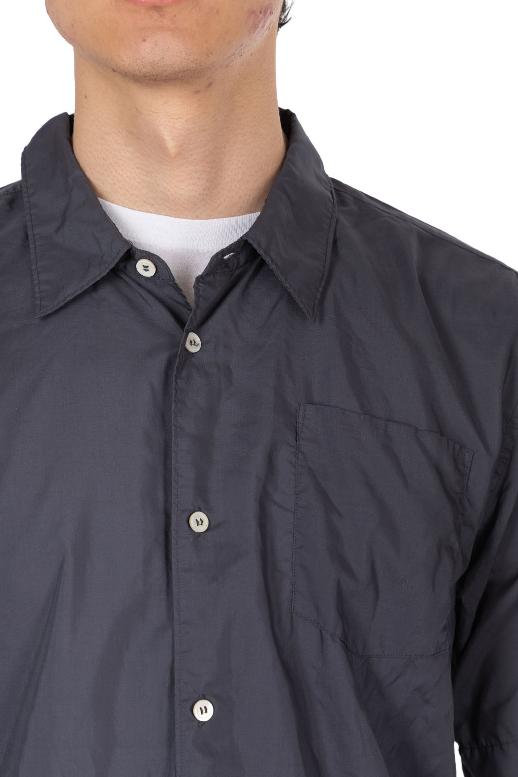 Comme Des Garcons Homme Deux - Men's Short Sleeve Shirt - Grey