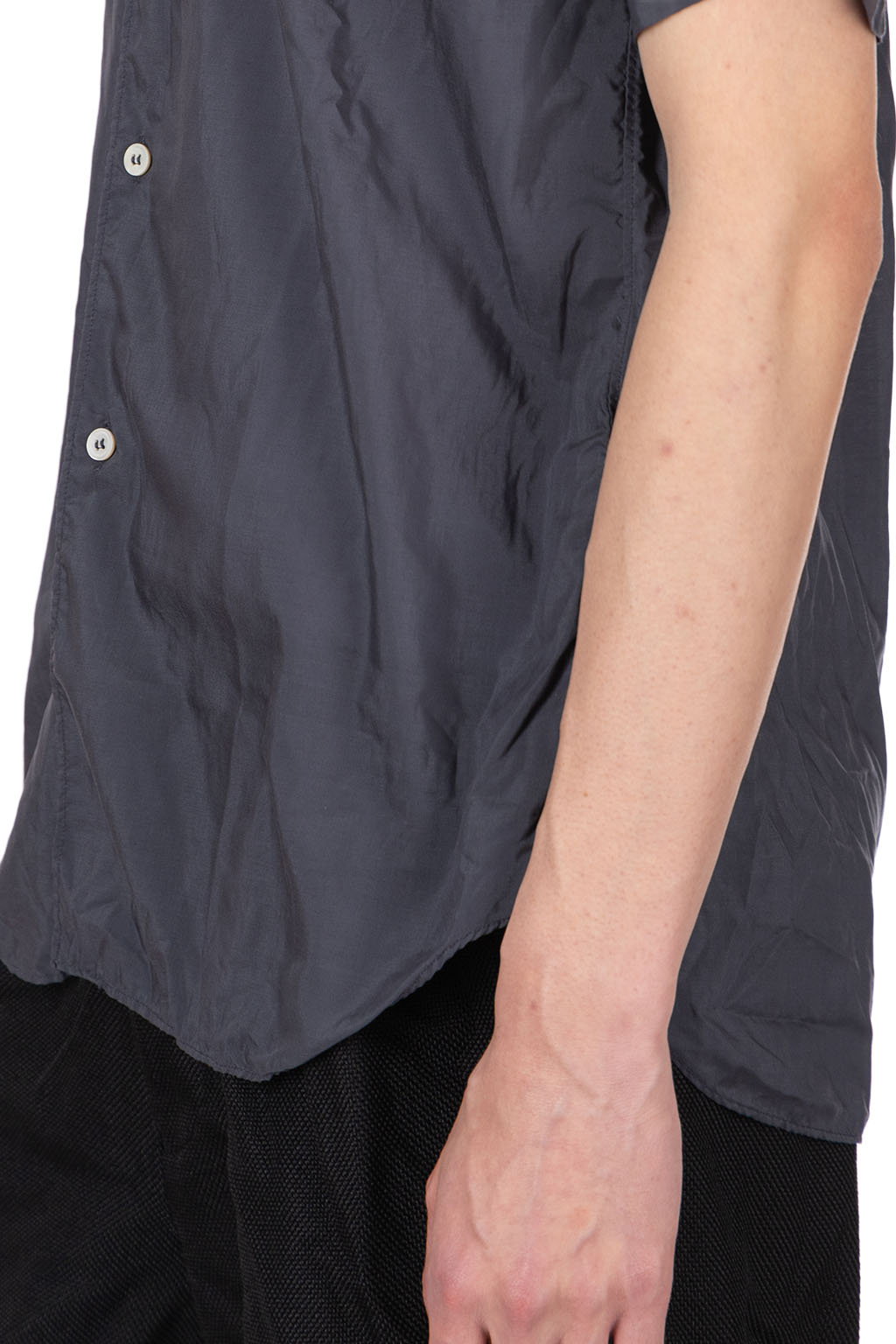 Comme Des Garcons Homme Deux - Men's Short Sleeve Shirt - Grey