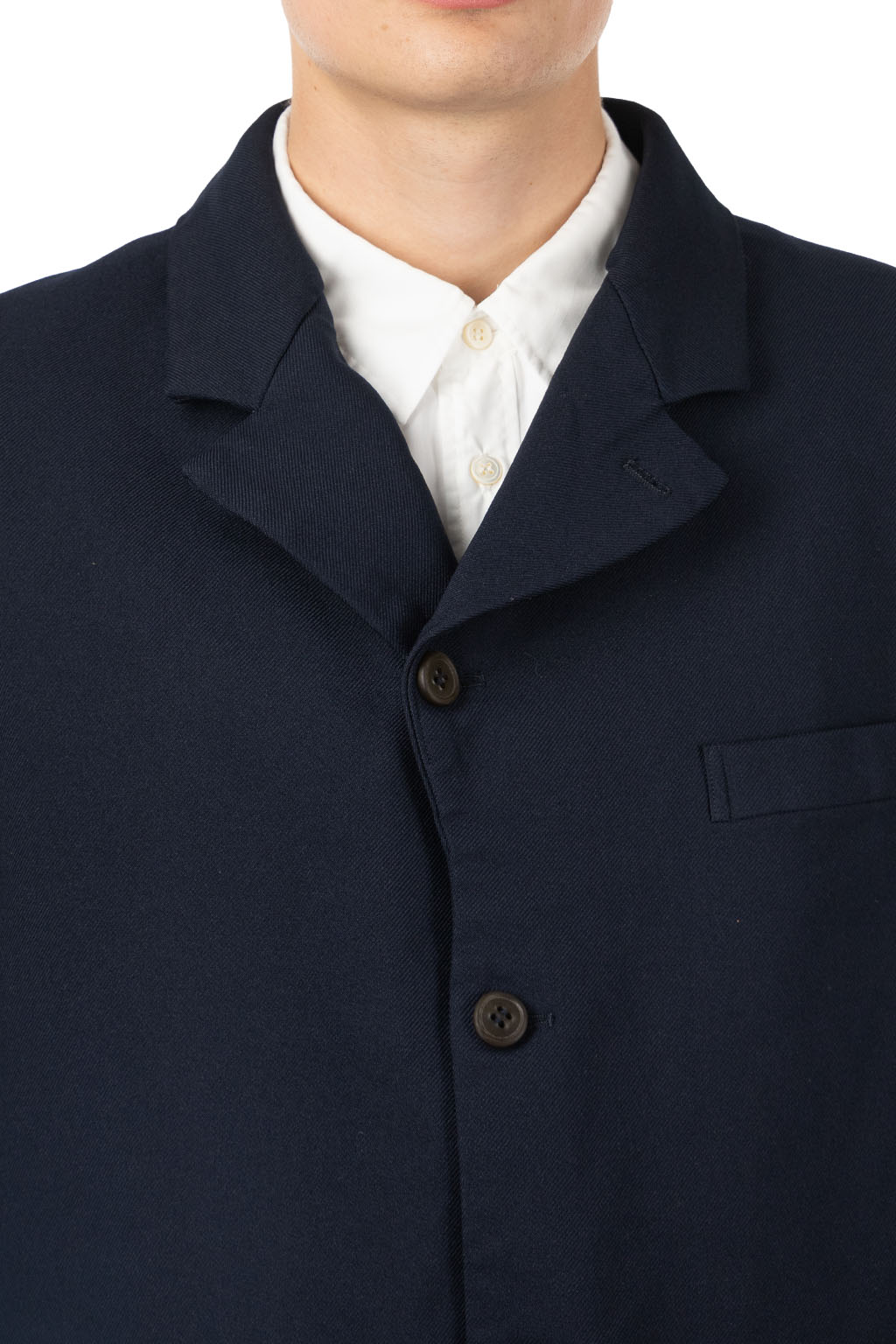 Comme Des Garcons Homme Deux - Patch Pocket Jacket - Navy