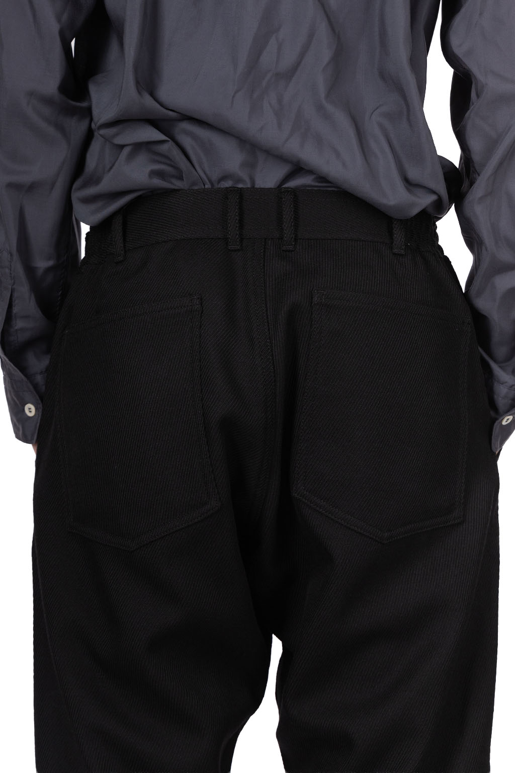 Comme Des Garcons Homme Deux - Men's Pants - Black