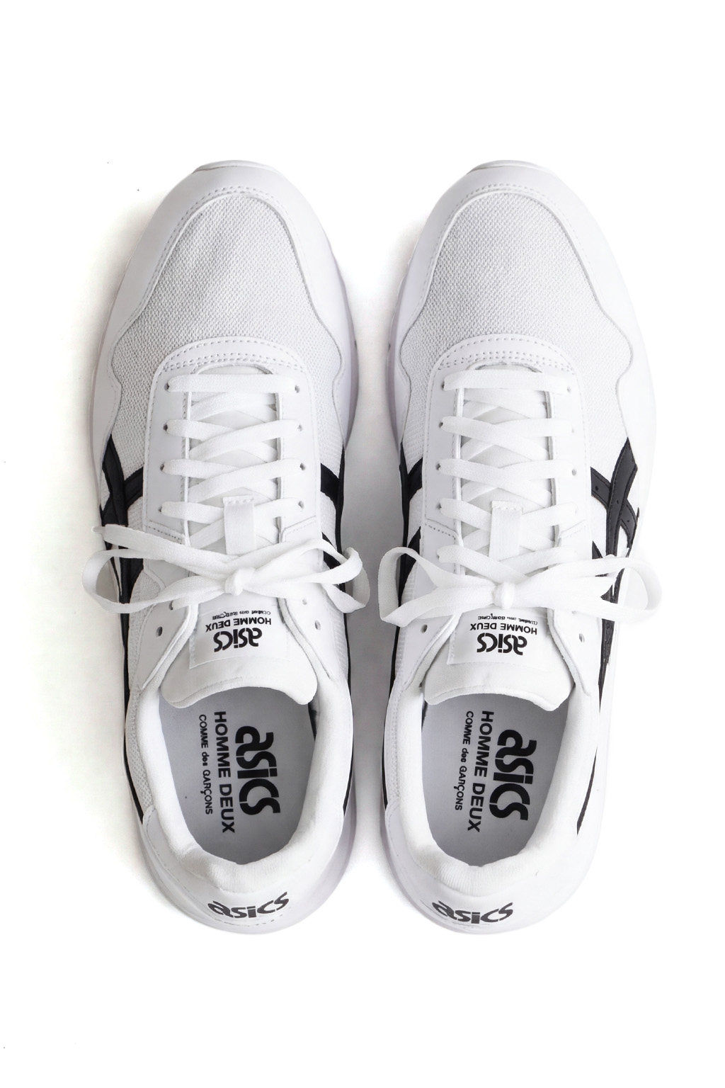 Comme Des Garcons Homme Deux - x Asics - TIGER RUNNER II - White Black