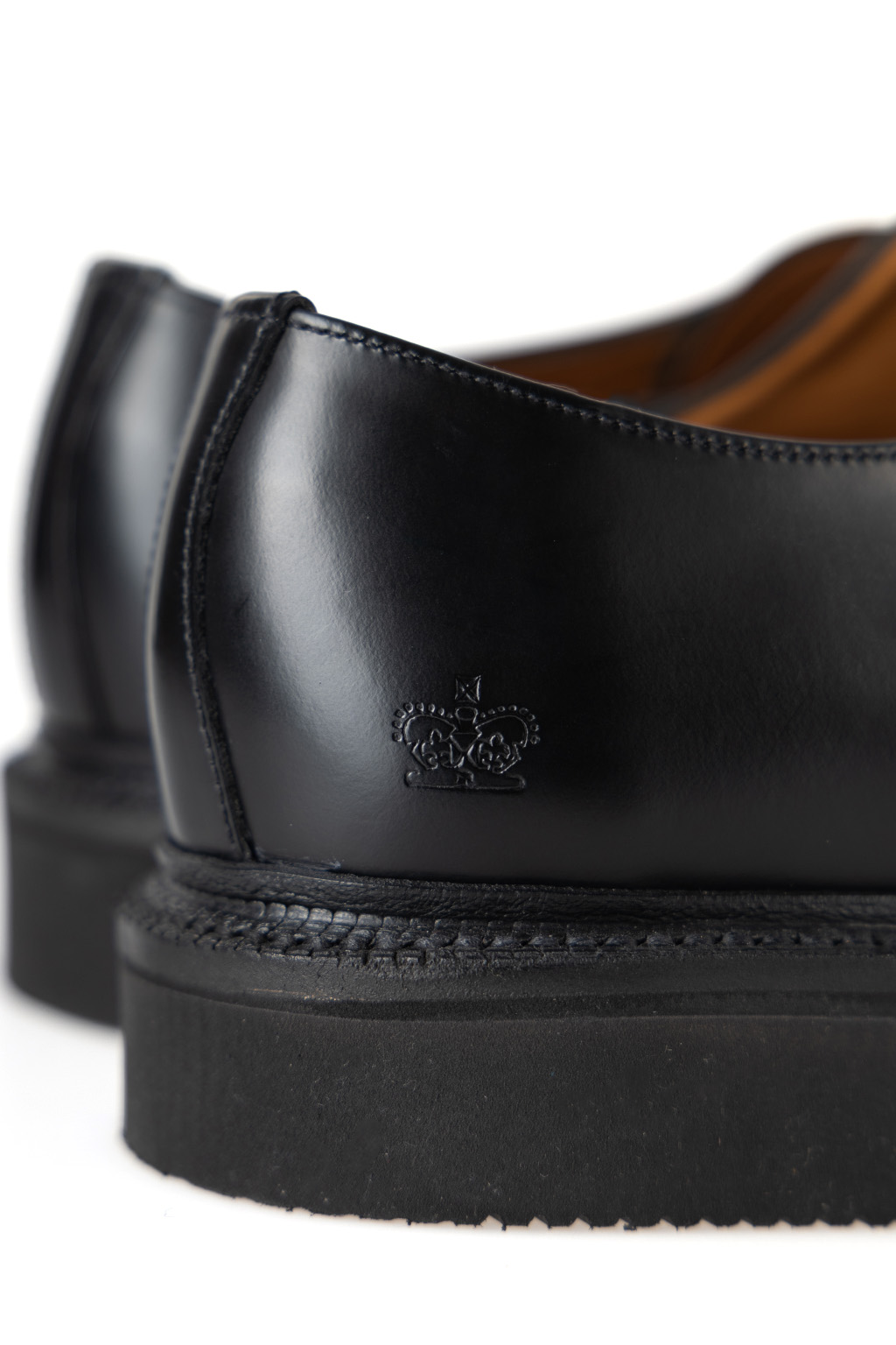 Comme Des Garcons Homme - x SANDERS - Glossy Leather - Black