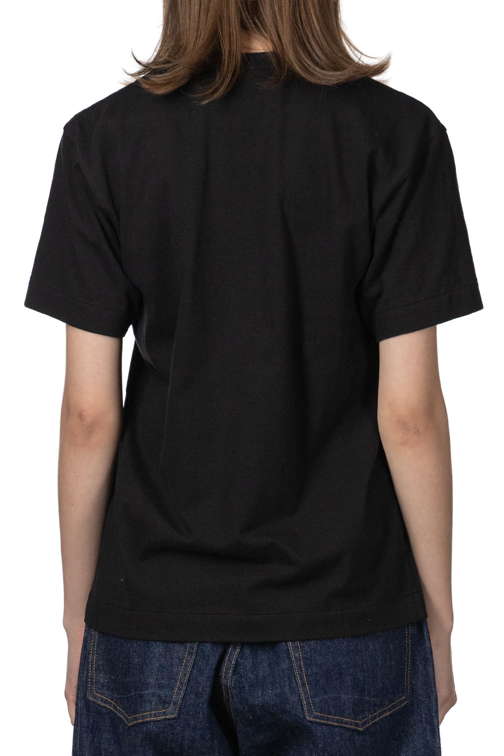 Comme Des Garcons Play Unisex Red Heart T-Shirt - Black