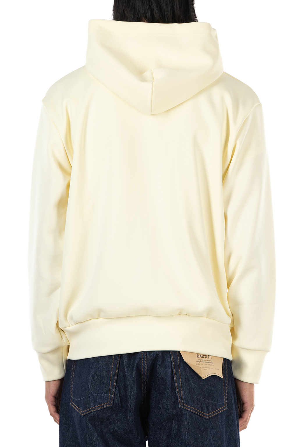Comme Des Garcons Play - Unisex's Red Heart Zip Hoodie - Ivory