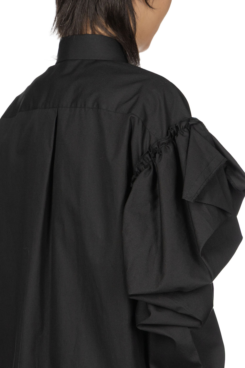 Comme Des Garcons TAO - Cotton Board Blouse - Black