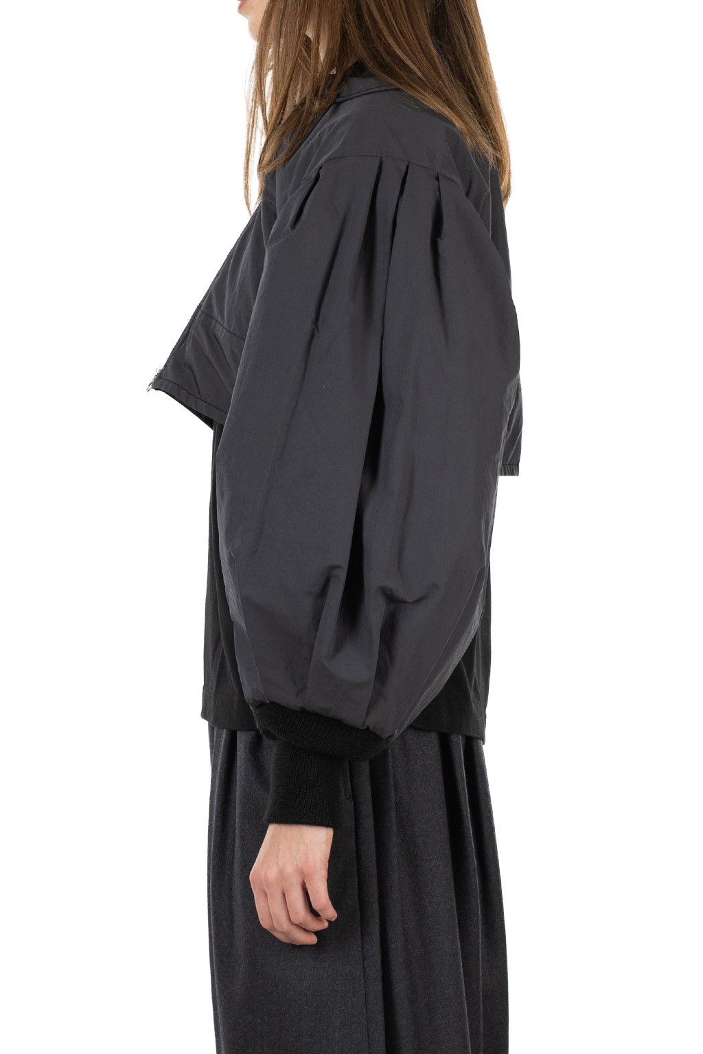 Comme Des Garcons TAO - Nylon Polyester Taffeta Short Jacket - Black