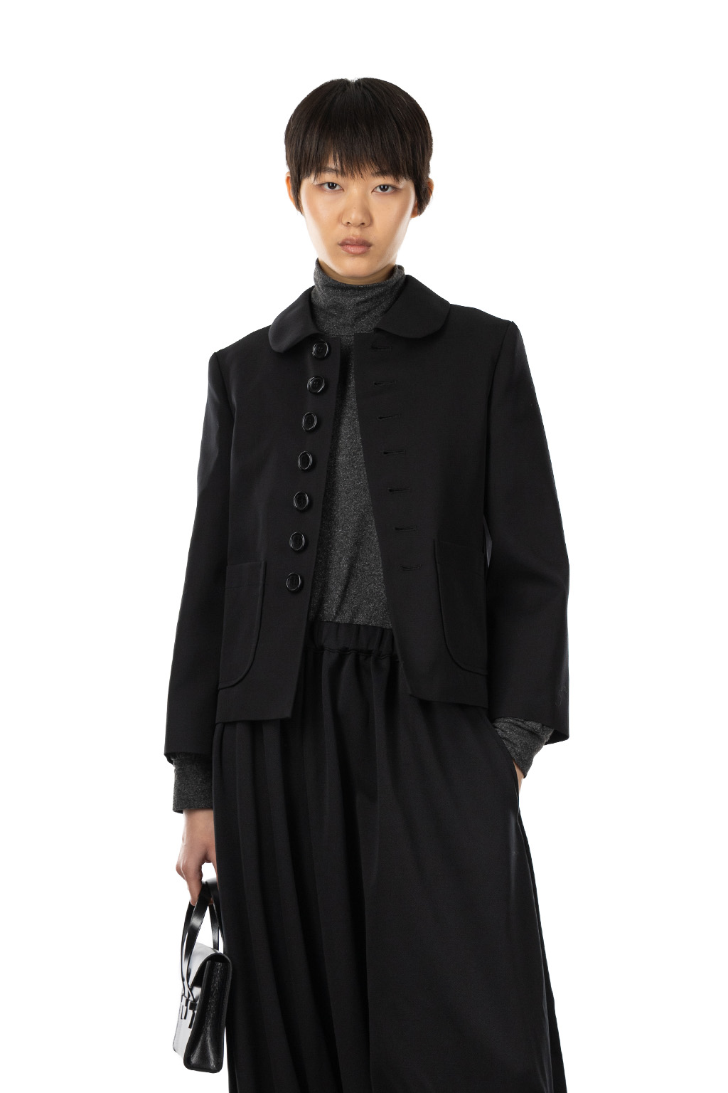 Comme Des Garcons TAO - Ladies Wool Jacket - Black