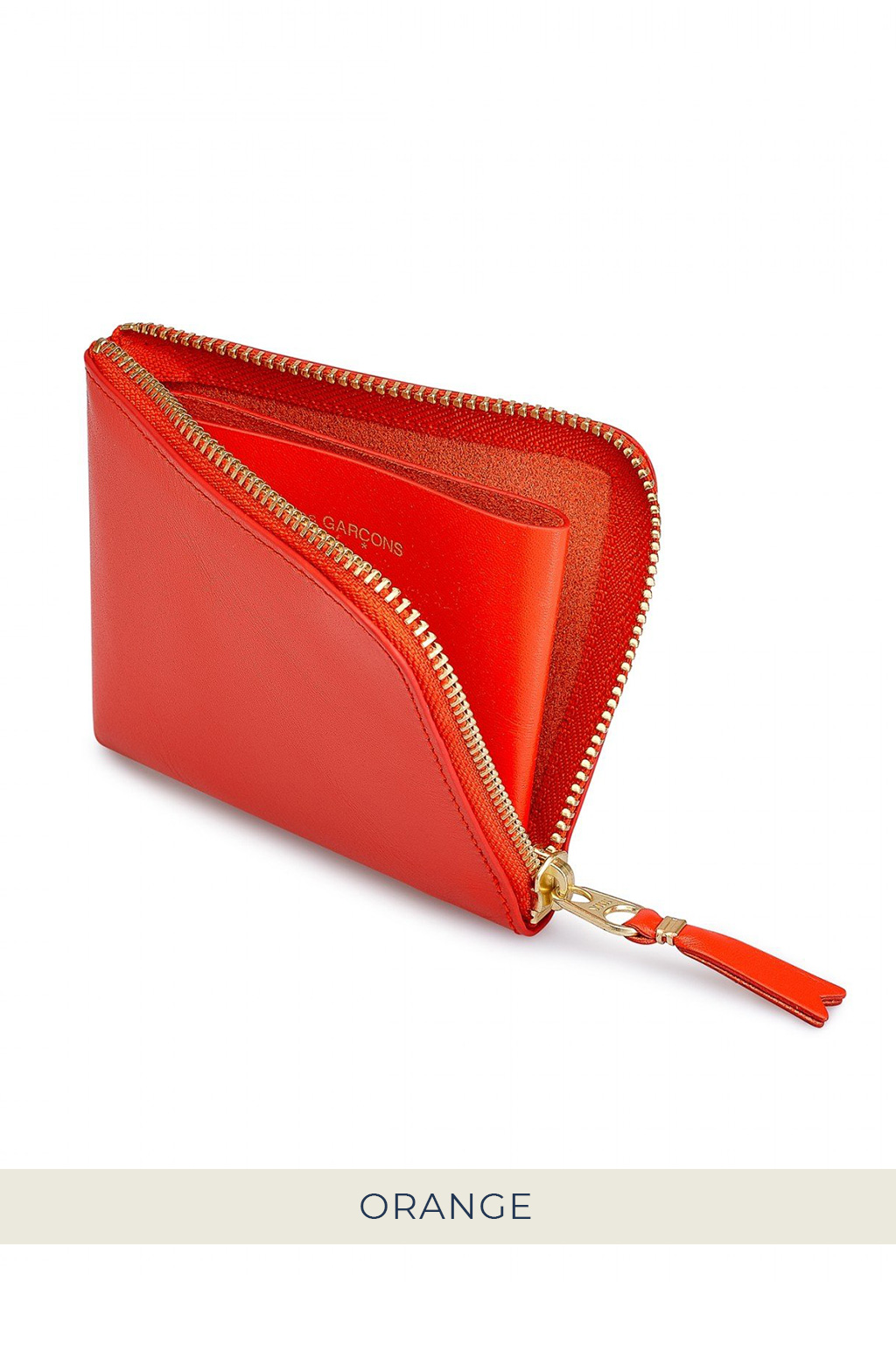 Comme Des Garcons Wallets Classic Leather Zip Wallet - 4 Colour Choices
