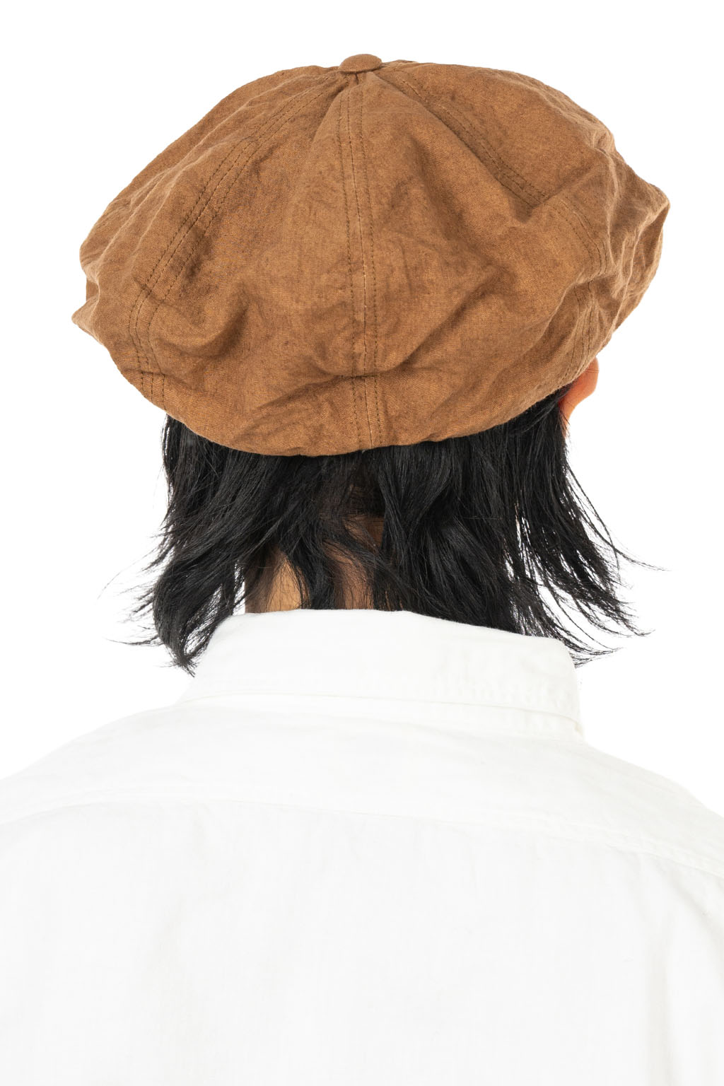 Decho - Natural Dye Canvas Casquette - Kakishibu