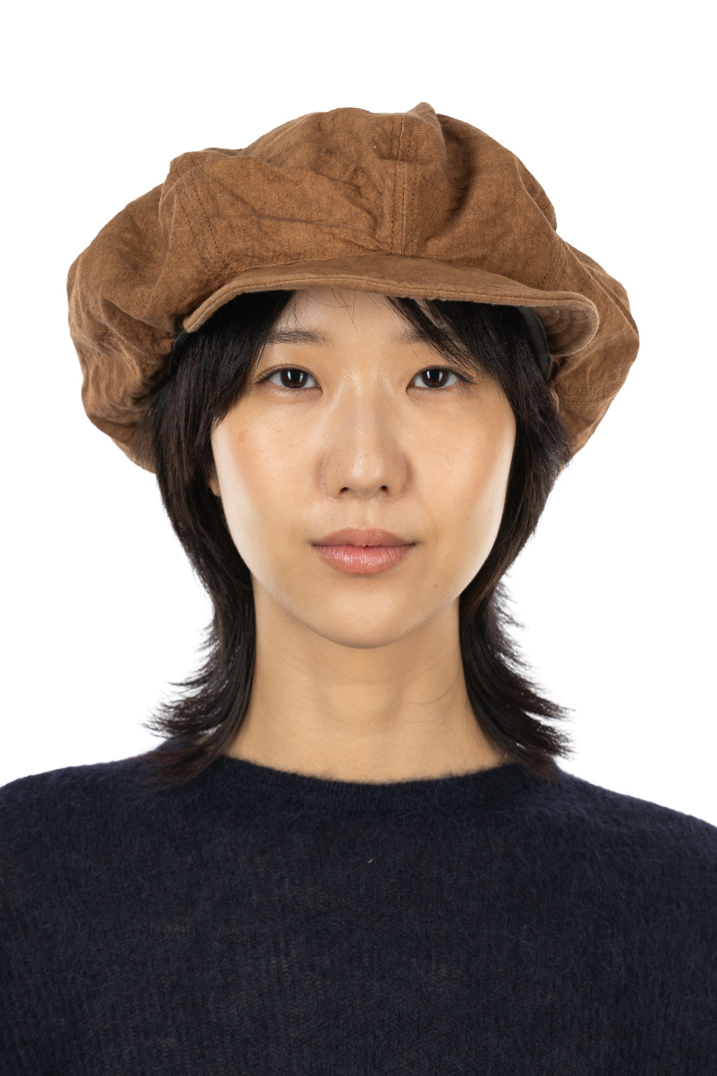 Decho - Natural Dye Canvas Casquette - Kakishibu
