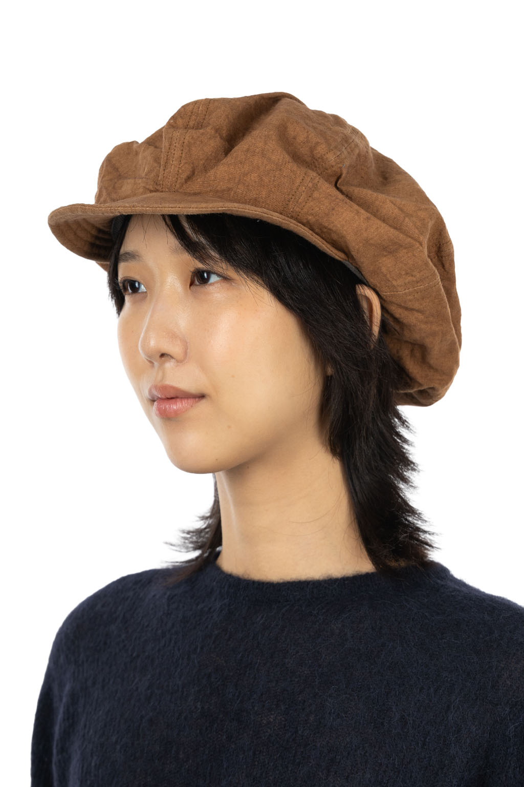 Decho - Natural Dye Canvas Casquette - Kakishibu