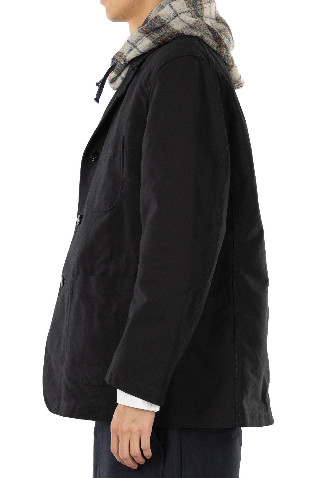 Engineered Garments - Bedford Jacket - Black Cotton Double Cloth