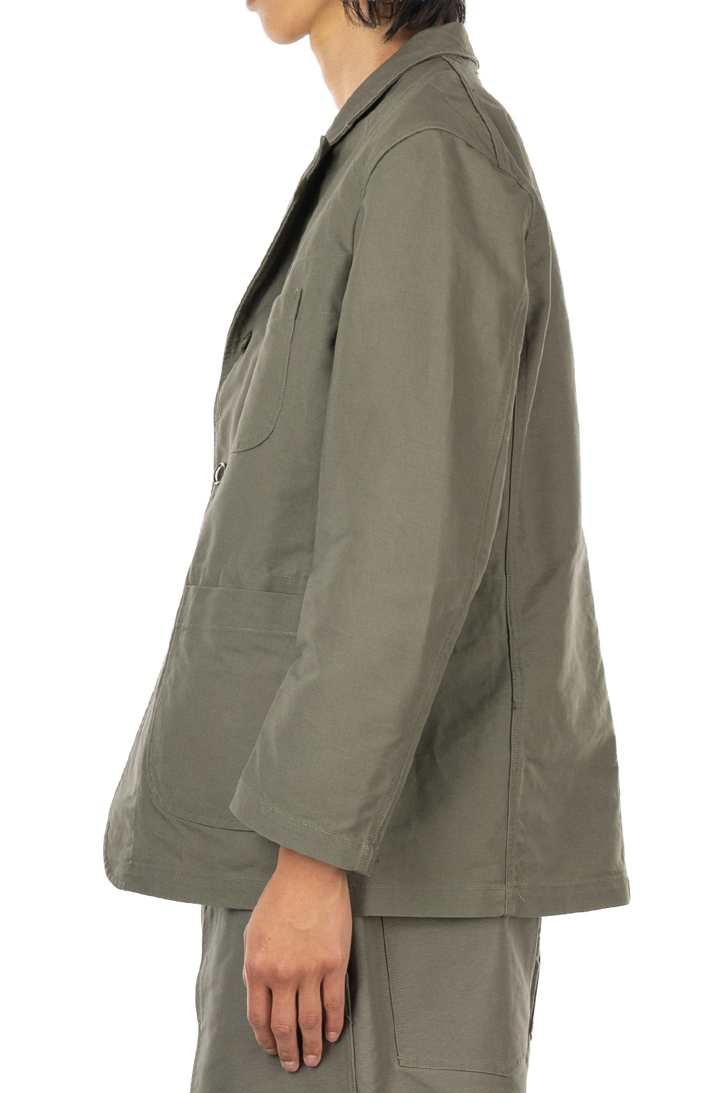 Engineered Garments - Bedford Jacket - Olive Cotton Double Cloth