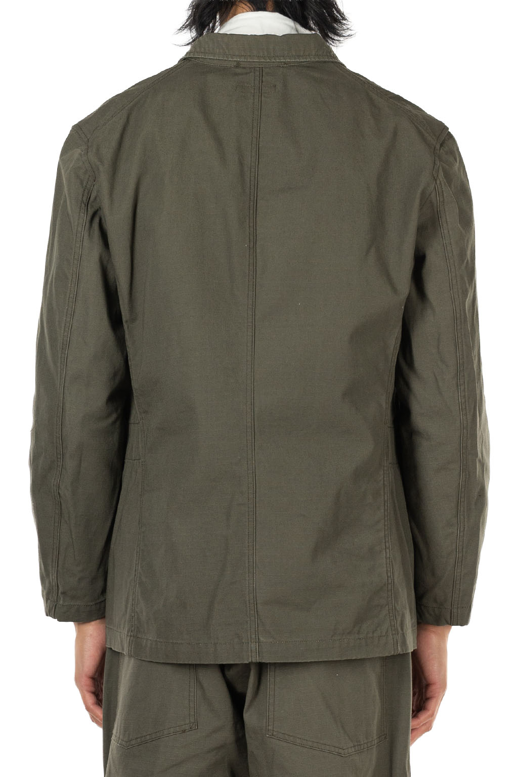 Engineered Garments - Bedford Jacket - Olive Heavyweight Cotton Ripstop