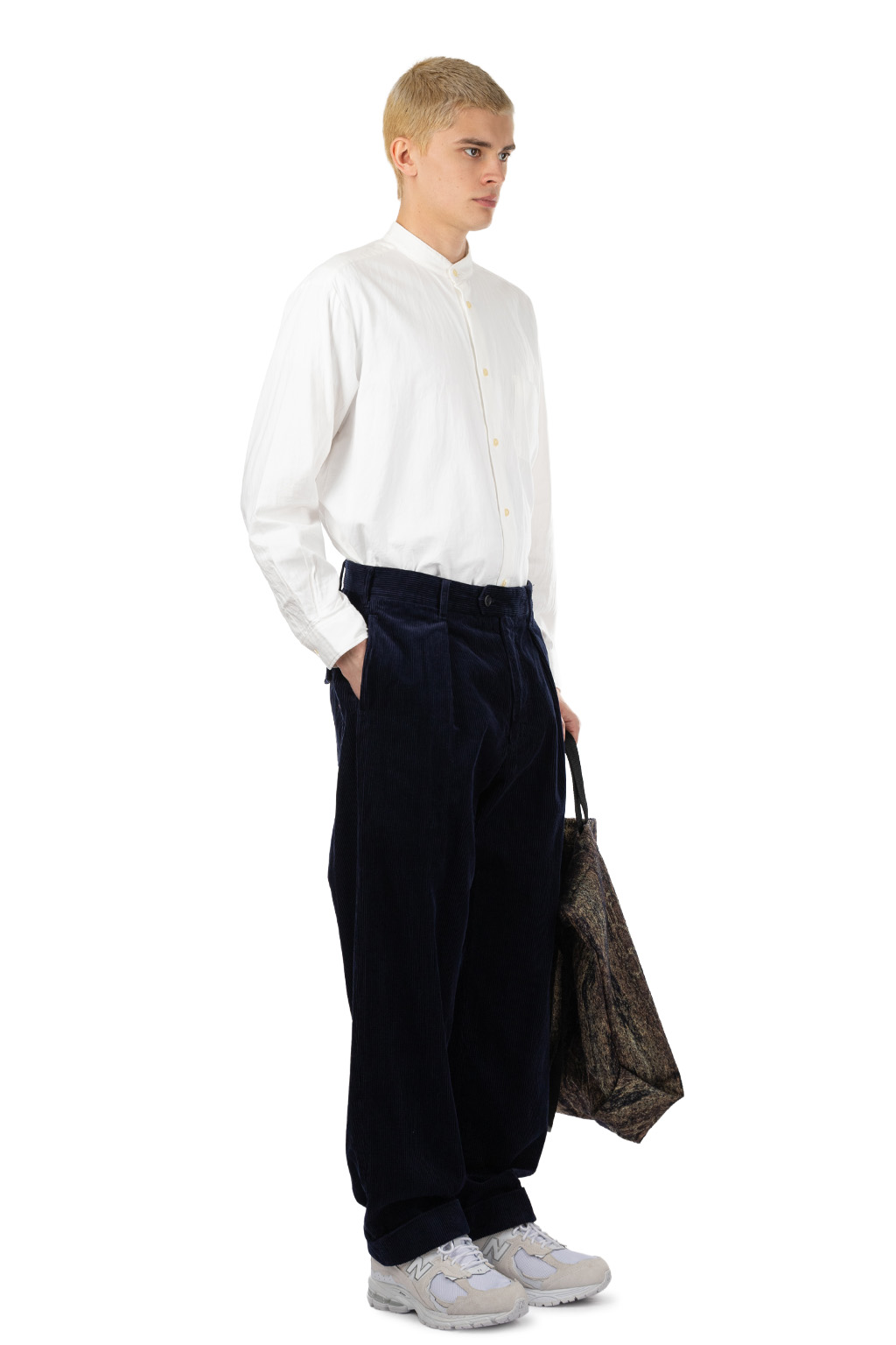 Engineered Garments - Carlyle Pant - Dk.Navy 8W Corduroy